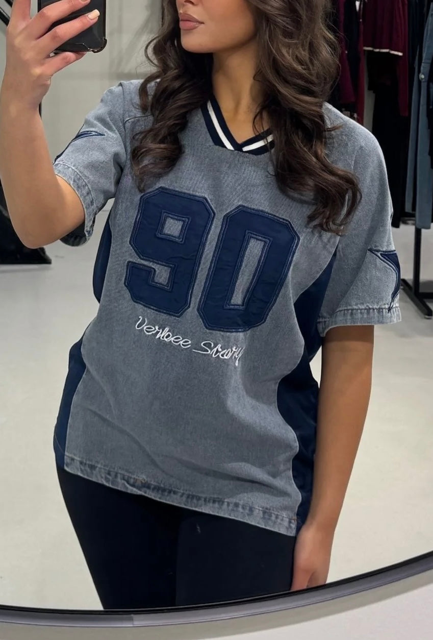 DENIM JERSEY