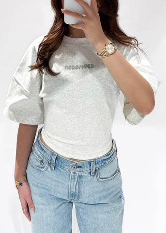 REDEFINED TEE GRIJS