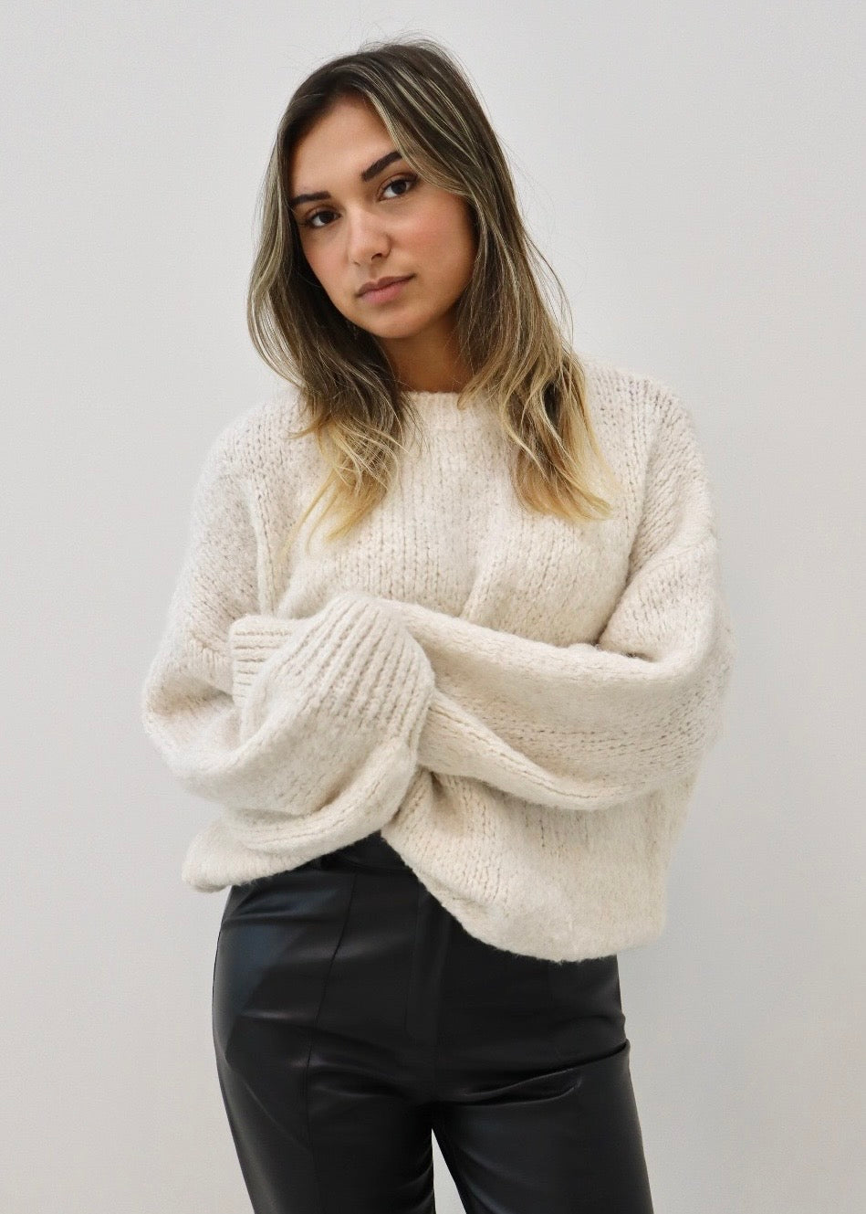 Comfy Knit Beige