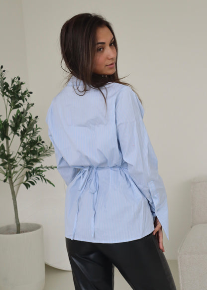 Skye Blouse Blauw