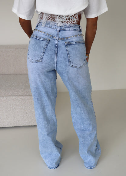Stud Jeans Blauw