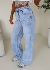 Stud Jeans Blauw
