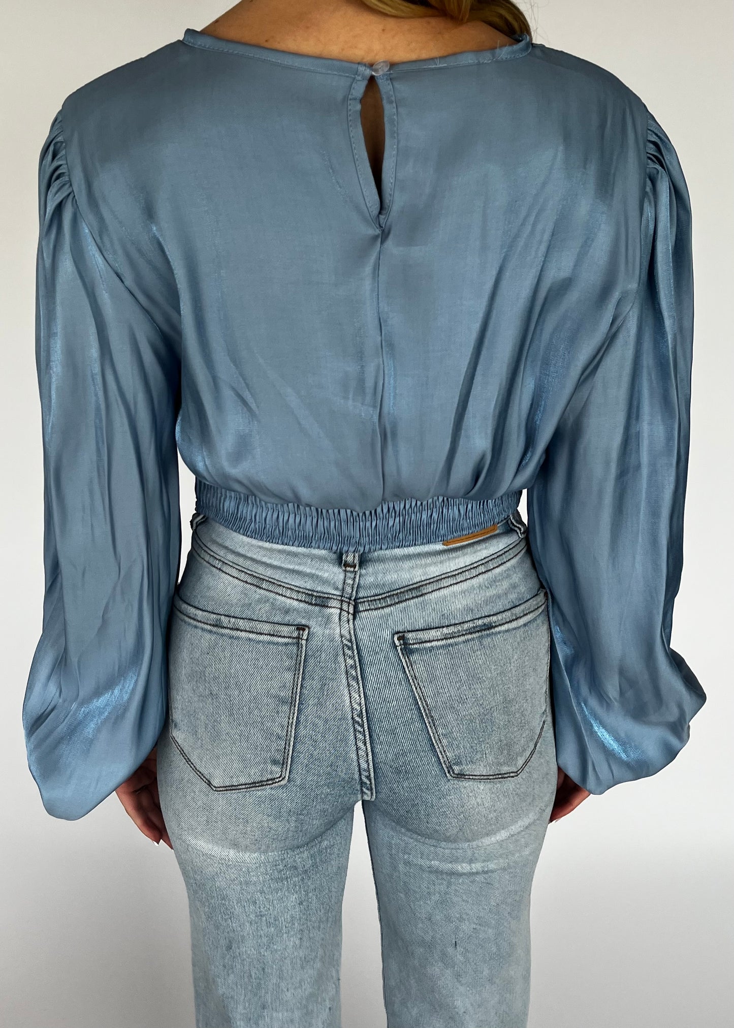 EMMA BLOUSE BLAUW