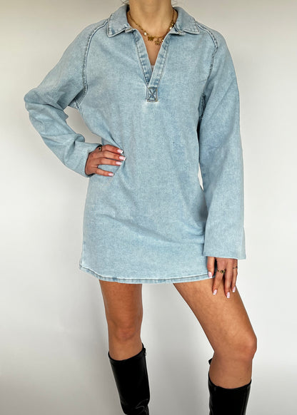 KAE DENIM DRESS