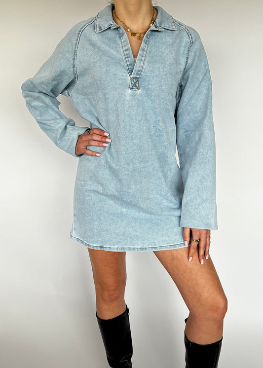 KAE DENIM DRESS