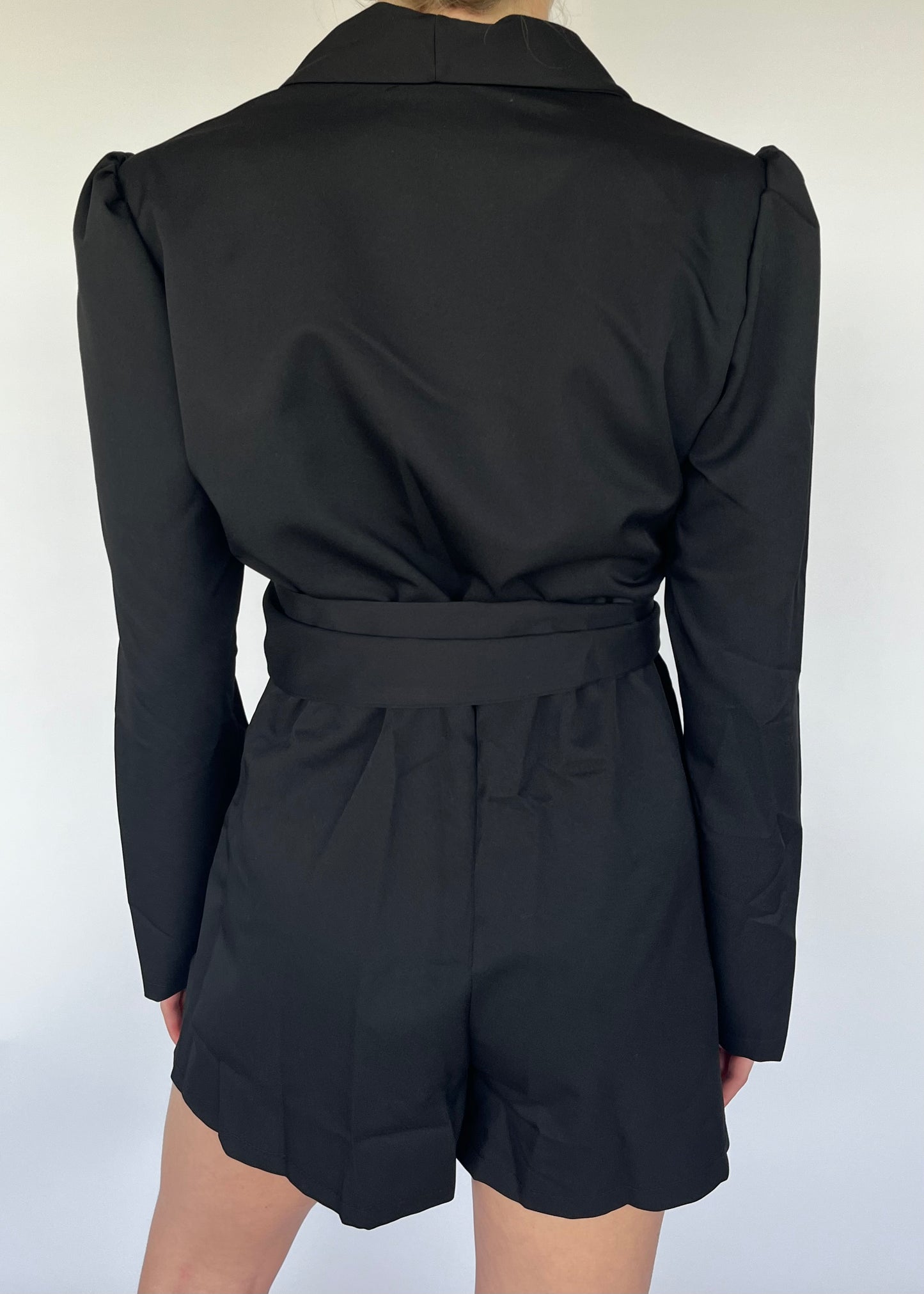 BLAZER PLAYSUIT ZWART