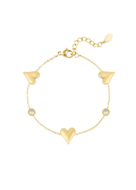 GLAM ARMBAND GOUD