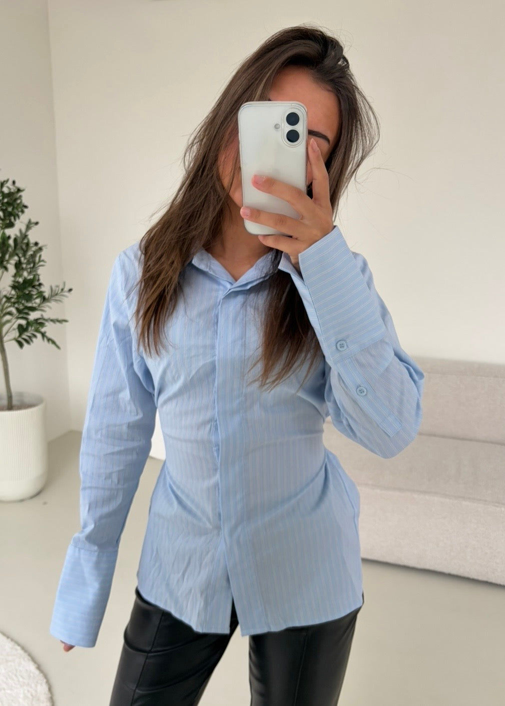 Skye Blouse Blauw