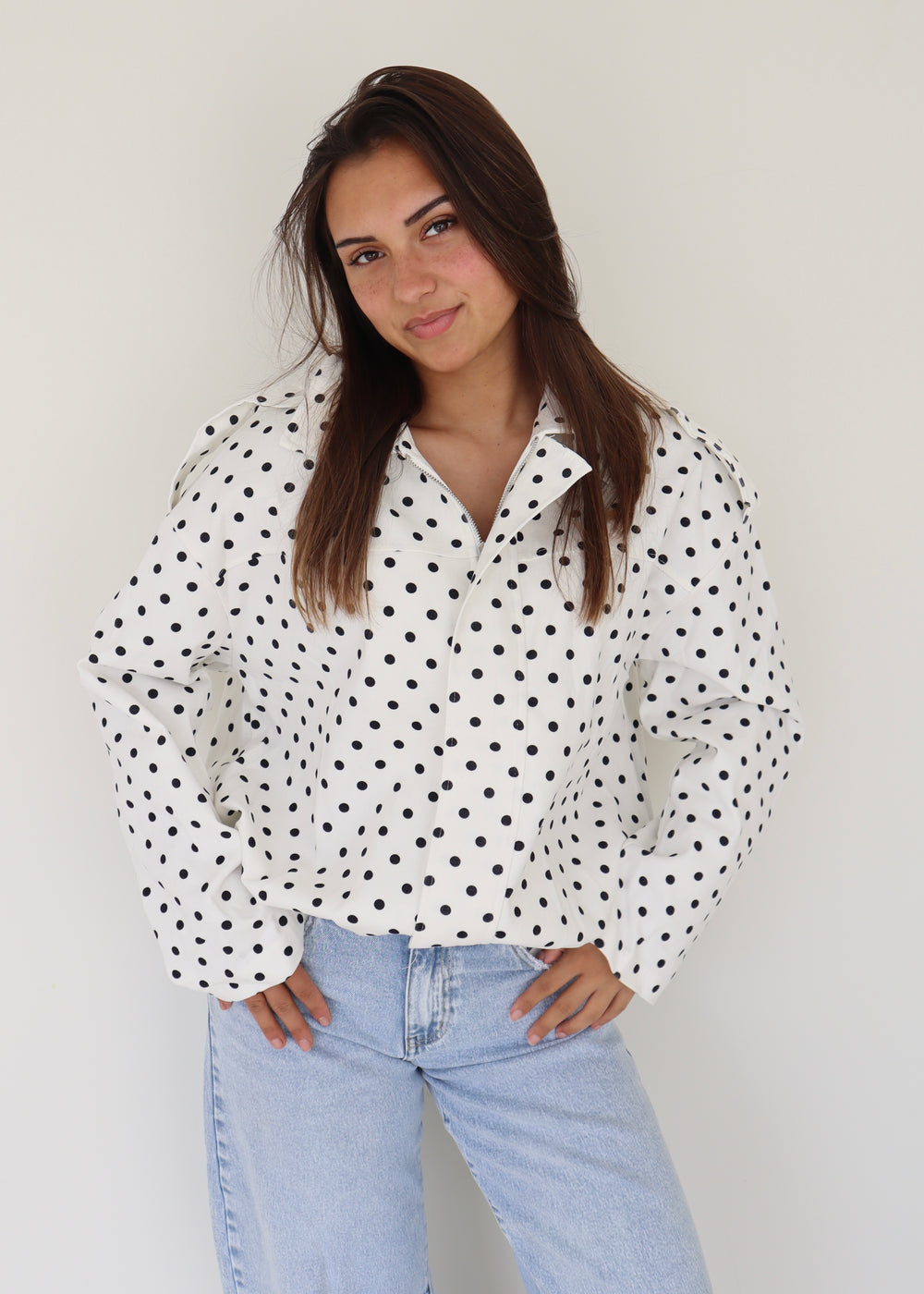 Polka Dot Jacket