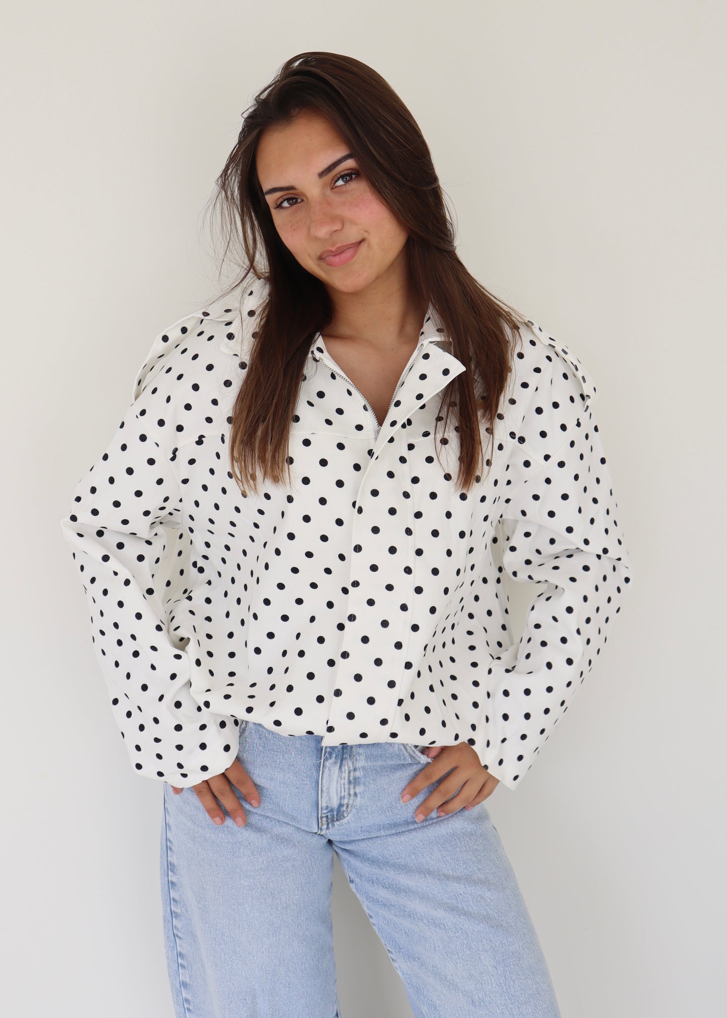 Polka Dot Jacket