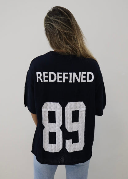 REDEFINED KNIT NAVY