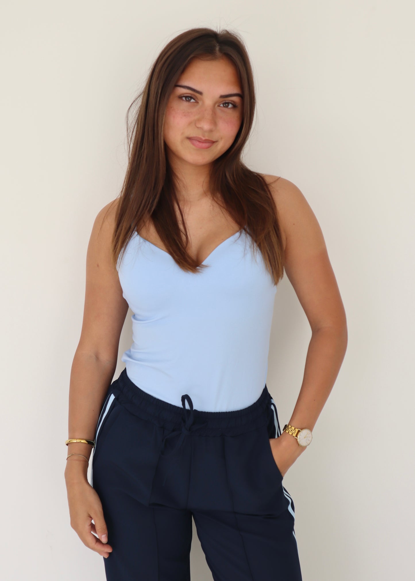 Britt Top Blauw