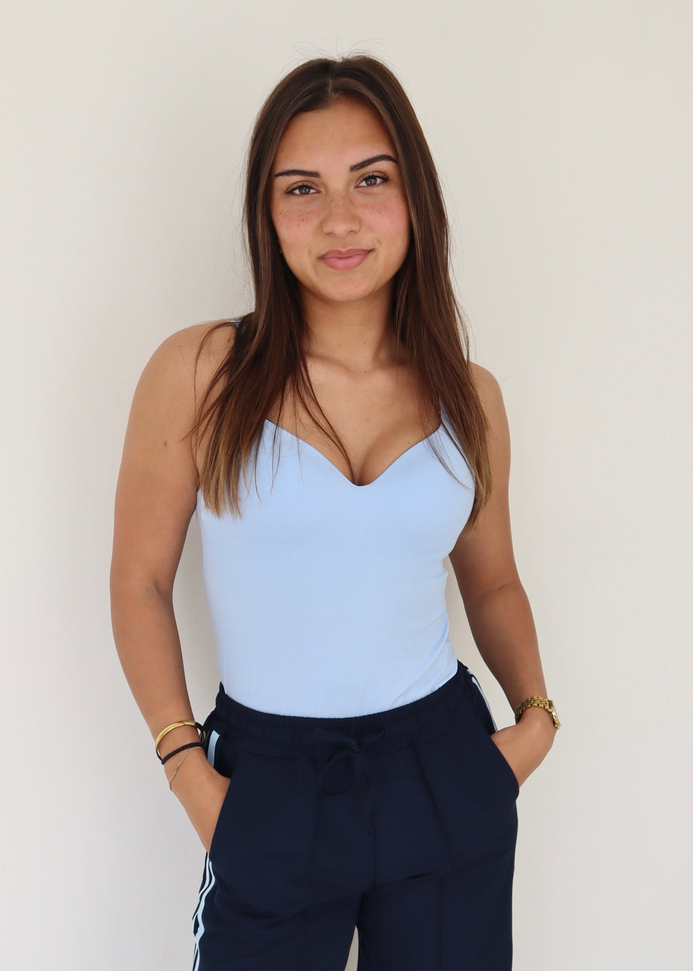 Britt Top Blauw