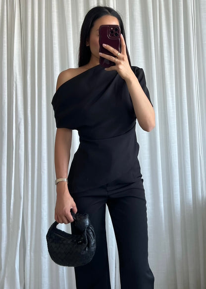 CLAIRE TOP ZWART