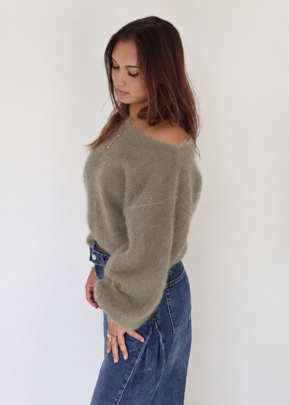 Sally Sweater Khaki