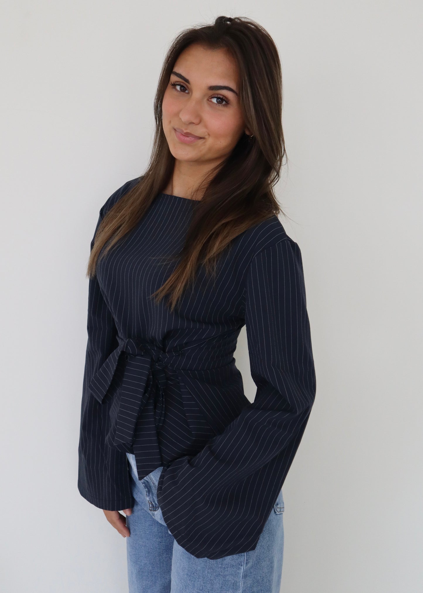 Leah Top Navy