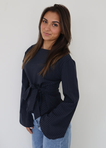 Leah Top Navy