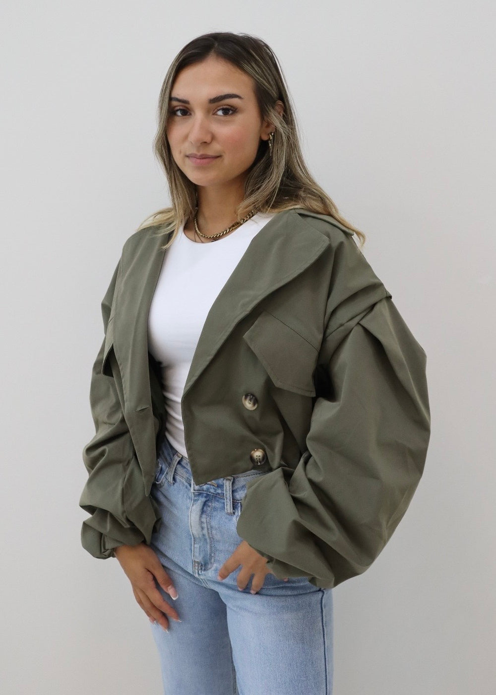 Bomber Trench Khaki
