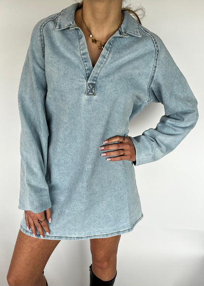 KAE DENIM DRESS