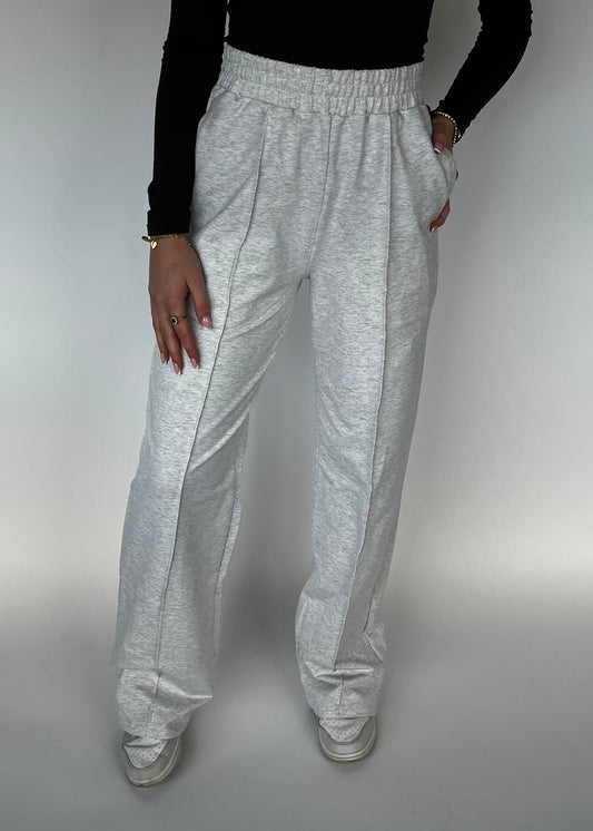 STRAIGHT LEG JOGGER GRIJS