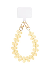 HEART CORD BUTTER YELLOW