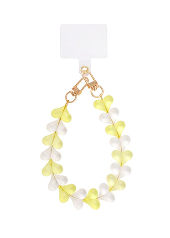 HEART CORD YELLOW MIX