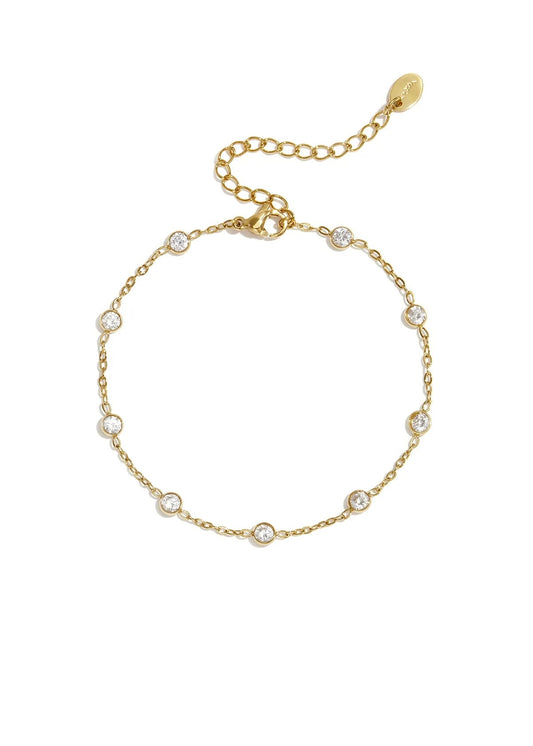 Zirkonia Armband Goud