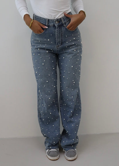 PEARL JEANS BLAUW