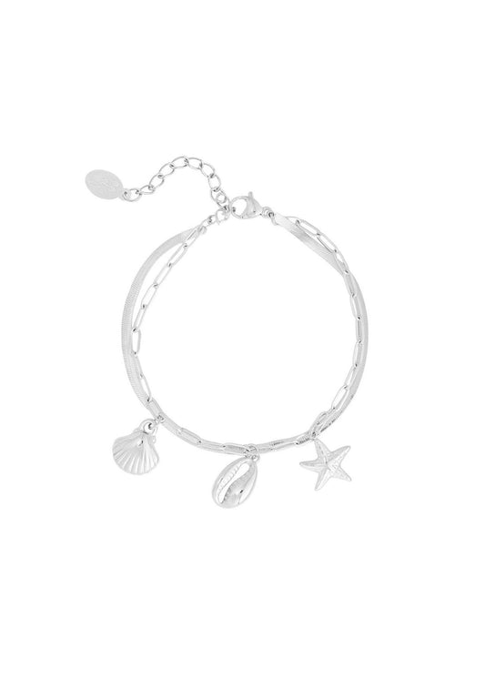 ZEEBEDEL ARMBAND ZILVER