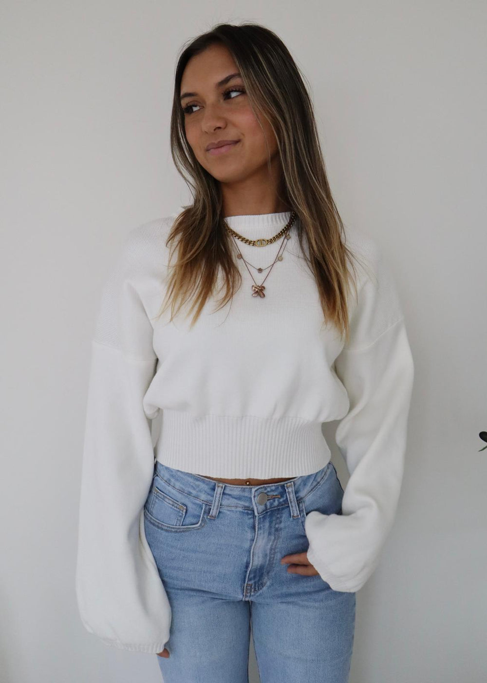 Mae Knit Creme