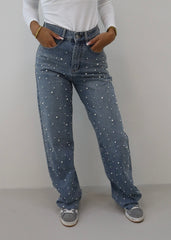 PEARL JEANS BLAUW