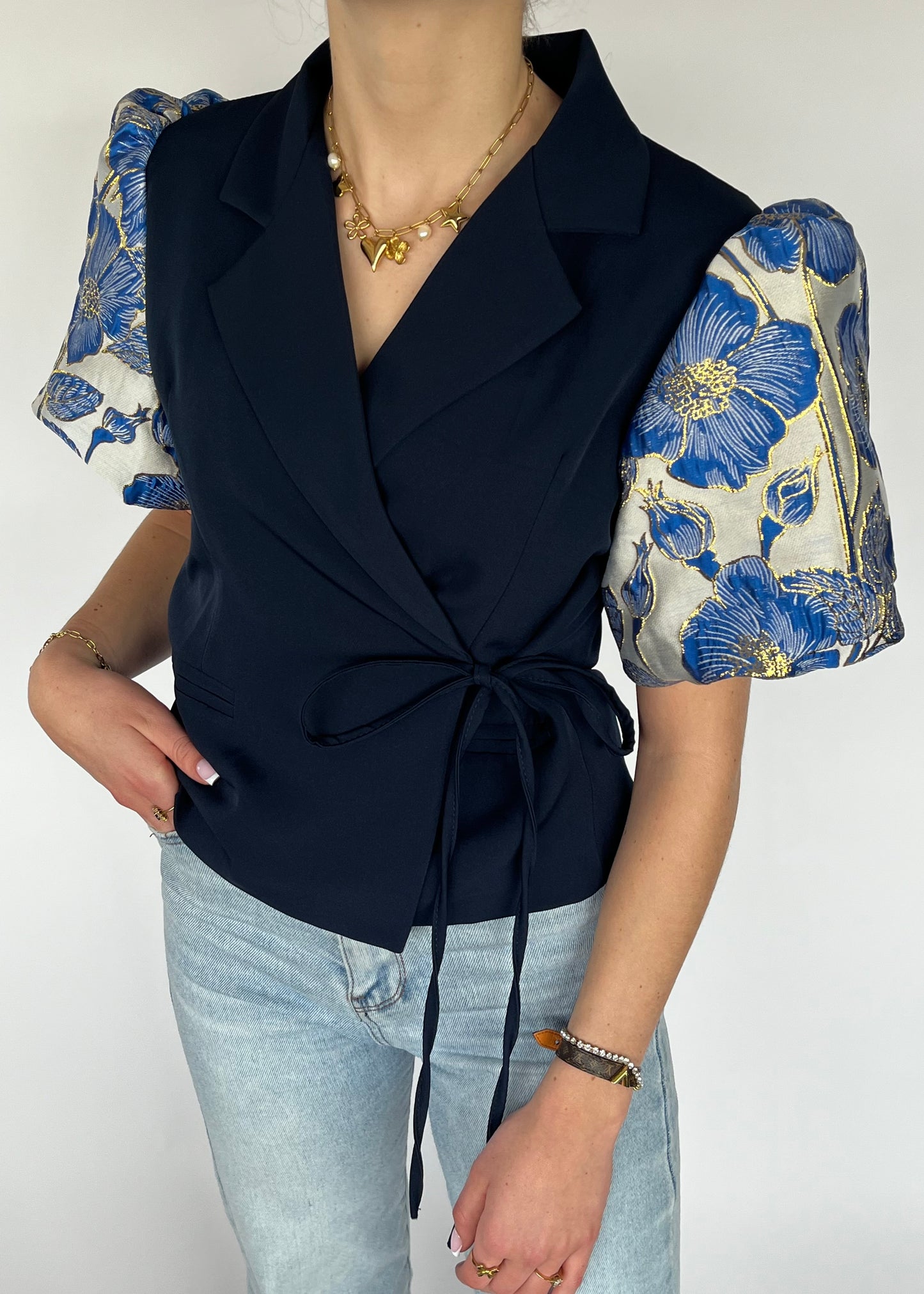 EVY BLAZER NAVY