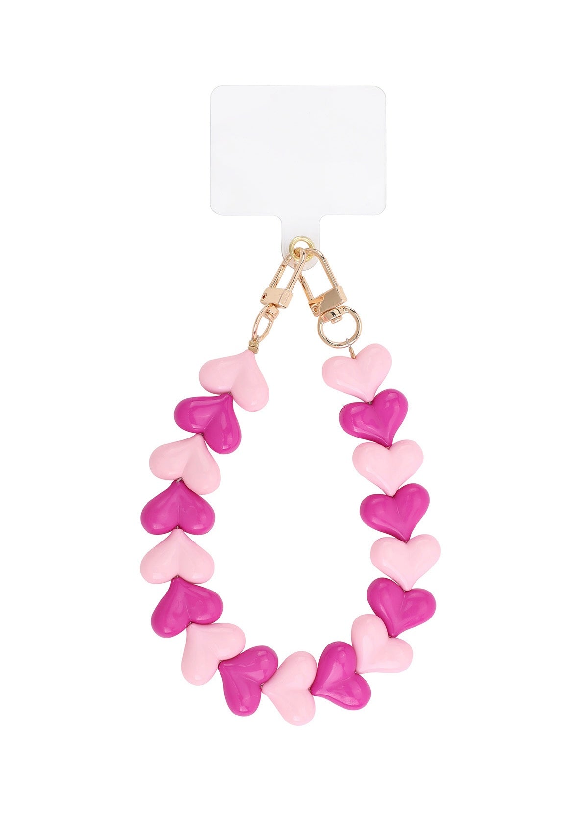 HEART CORD PINK MIX