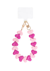 HEART CORD PINK MIX