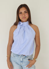 Haltertop Striped