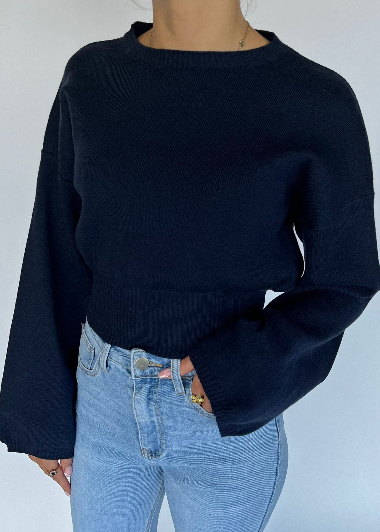 MAE KNIT NAVY