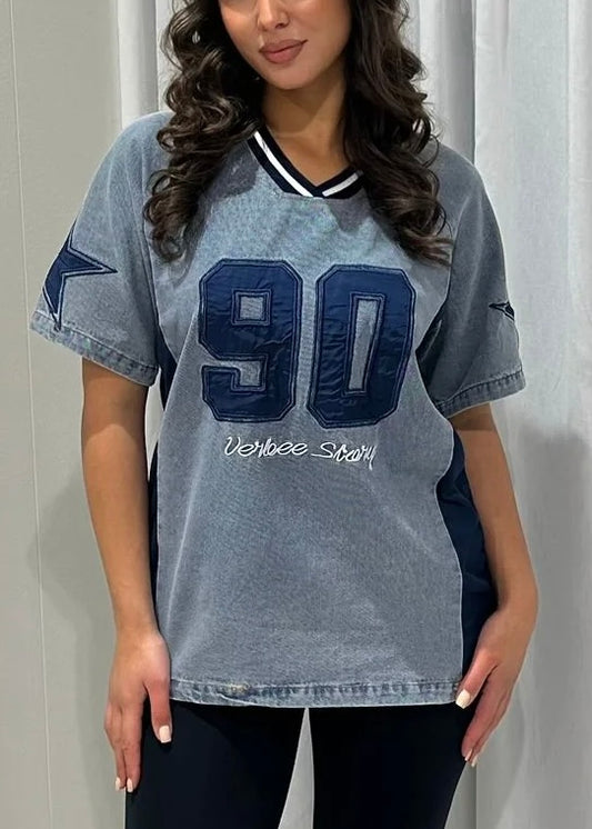DENIM JERSEY