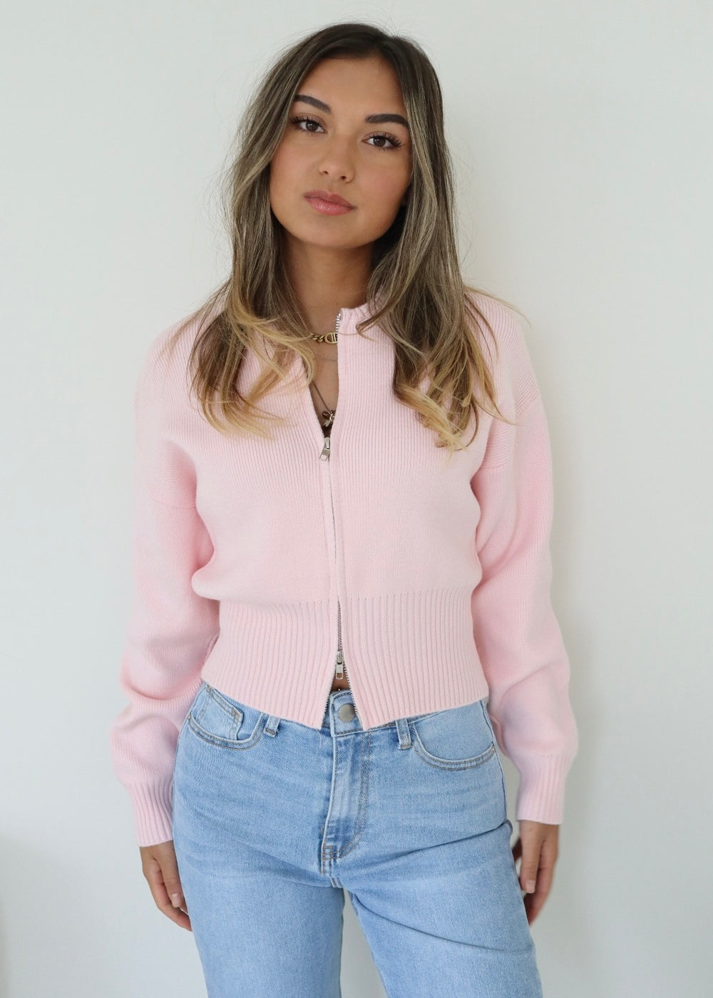 Luna Zipper Roze