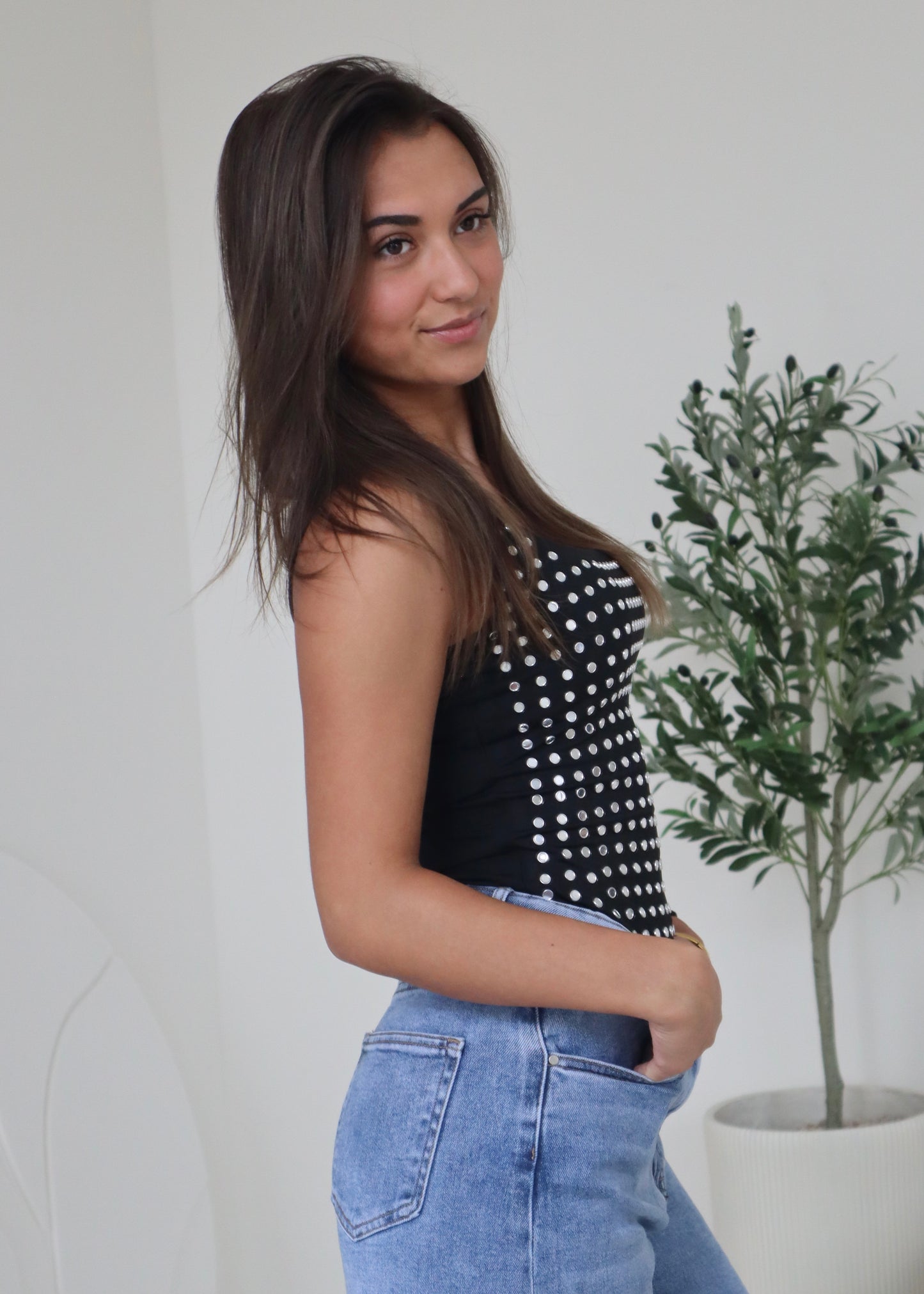 Studs Body Zwart