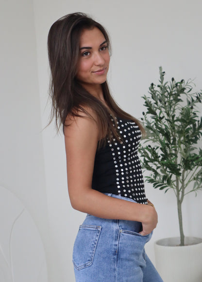 Studs Body Zwart