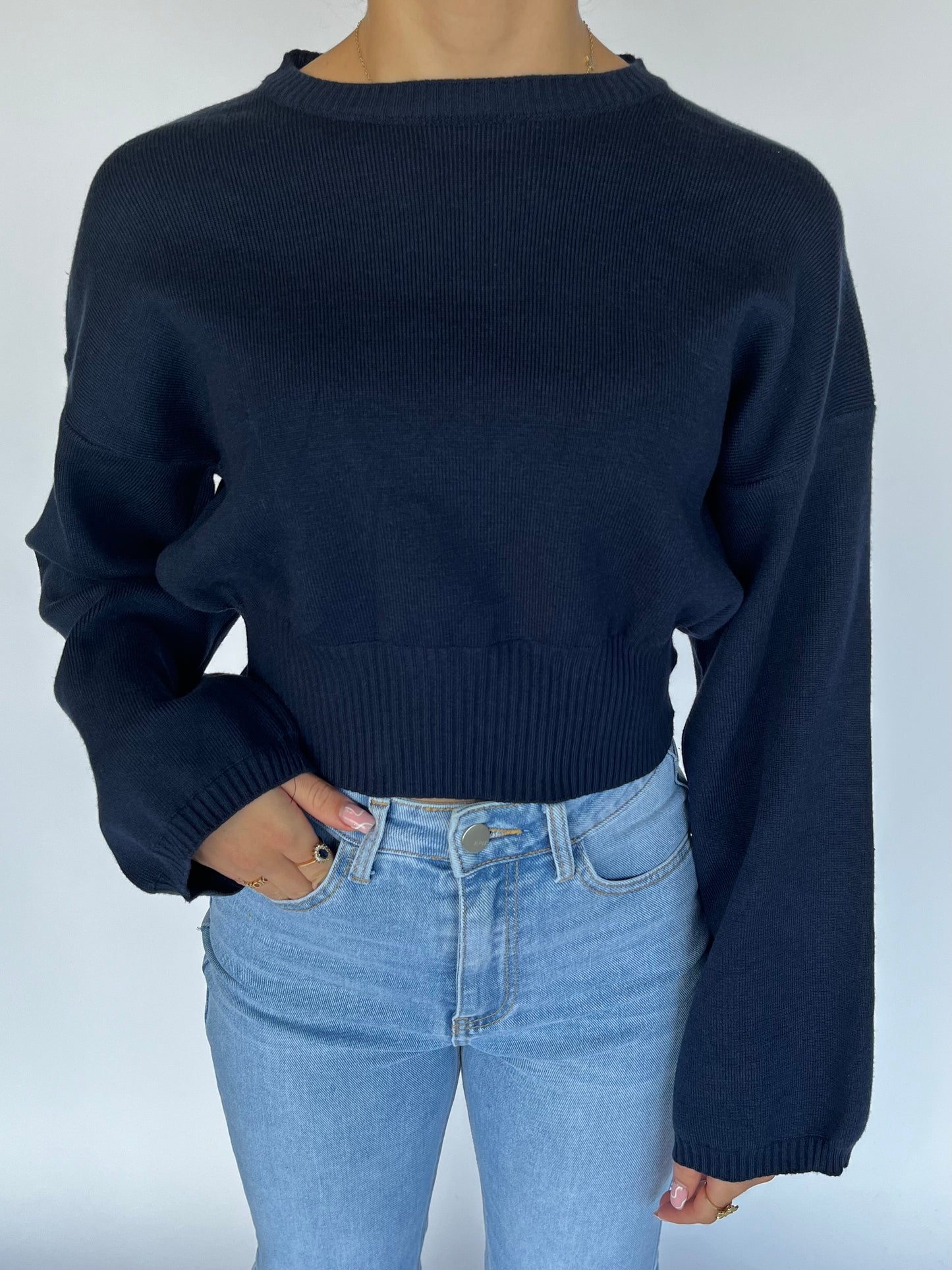 MAE KNIT NAVY
